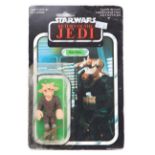 A Palitoy Star Wars Return of the Jedi Ree-Yees. Original blister attached, creased to top edge,