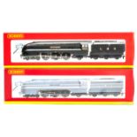 2 Hornby Railways LMS Coronation class 4-6-2 streamlined tender locomotives. Coronation 6220 (R2206)