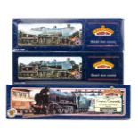 3 Bachmann OO (ex SR) tender locomotives. A Lord Nelson class 4-6-0 Sir Walter Raleigh 30850 (31-