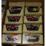 40 Matchbox Yesteryear in straw boxes. Multiples and colour variations Talbot vans – 2x Lipton’s