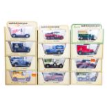 40 Matchbox Yesteryear in straw boxes. 30 Ford Model T vans in numerous liveries including –