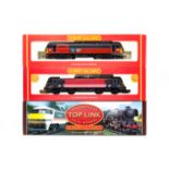 3 Hornby Railways electric locomotives. A Top Link series BR class 91 Bo-Bo Sir Henry Royce 91014 (
