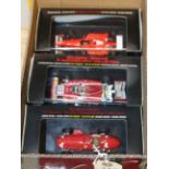 10 Mattel 1:43 Ferrari Formula 1 & 2 racing cars. 9x Elite Series including; 500 F2 1952, 312 B3-74,