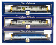 3 Lima OO class 37 Co-Co diesel-electric locomotives. Sir William Arrol 37693 and Coedbach 37698,