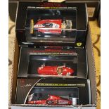 10 Mattel Elite 1:43 Ferrari Formula 1 & 2 racing cars. Including; 500 F2 1953, 246 F1 1958, 156