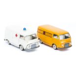 2 Tekno Ford Taunus Transit (415). Presented as an Ambulance in white with red cross and blue