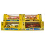 4 Revell 1:18 Ferrari Racing Cars. 2x 330P4 – RN23 24 Hours Daytona 1967 in racing red and a RN24 in