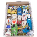 A small quantity of Corgi Toys. Including a Mercedes Benz 300SL, Volvo P1800, BMC Mini Cooper,