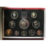 UK 1997 Proof Coin Collection comprising cupro nickel £5 Royal Wedding Anniversary 1947-1997, £2