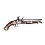 A .65” Tower New Land Pattern Yeomanry Cavalry flintlock holster pistol, 15” overall, barrel 9” with