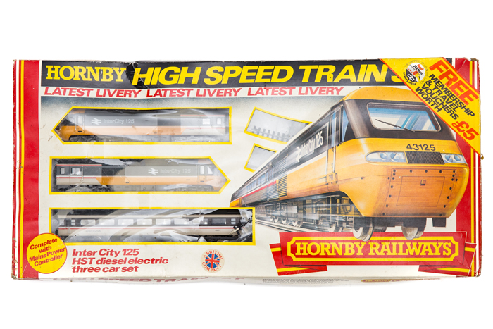 4 Hornby Railways Train Sets. Including 2x Inter-City 125 HST packs, both comprising 3 car set