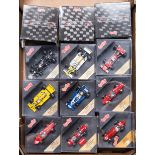 20 Quartzo etc 1:43 racing cars. 4x Lotus JPS – 2 72E RN1 and 2. Plus 2 L78 RN5 and 6. Plus a