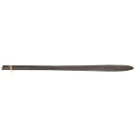 A New Britain black wood club, 15½” in length. GC (one end shortened).