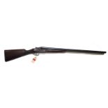 *A Spanish DB 12 bore top lever hammerless sidelock ejector shotgun, the “Pioneer” by Sarasqueta,