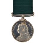 Volunteer Force Long Service medal, Vic UK issue (un-named) NEF