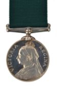 Volunteer Force Long Service medal, Vic UK issue (un-named) NEF