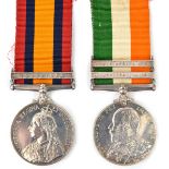 Q.S.A., 1 clasp Transvaal (5938 Corpl A. Fidgeon Devon Regt), VF. Roll shows recipient entitled to