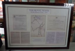 “The Royal Scots: On the Western Front 1917”, being No 53 of a limited edition of 1000, produced