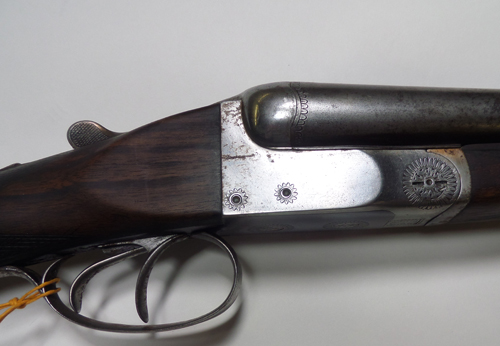 *A Belgian DB 16 bore top lever hammerless boxlock non ejector sporting gun, number 17546, 44½” - Image 2 of 2