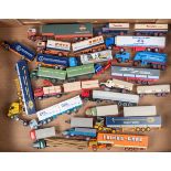 20 Wiking etc 1:87 scale trucks 1960s-1980s examples. 5 Scania; 2 articulated curtainside/box
