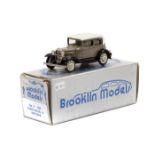 A Canadian Manufactured Brooklin Models 1930 Ford Model A Victoria (No. 3). In fawn with cream