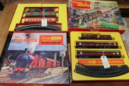 2 Tri-ang/Tri-ang Hornby OO train sets. Old Smoky (RS61) comprising; a BR black weathered 0-6-0