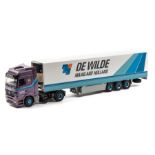 A Dutch limited issue Tekno Mercedes-Benz Actros 1840 forward control 6 wheel tractor unit and 6