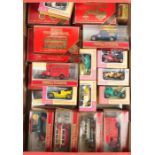 40 Matchbox Models of Yesteryear in maroon, straw and Yellow & Pink boxes. Including; 1910 Benz