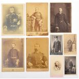 4 late 19th century naval family (?) carte de visite photographs, of Midshipman Lewis Pitcairn