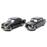 2 Crossway Models white metal models. A JM Special Ford Zephyr Six VRF258 in black Stafford Police