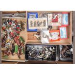A good quantity of assorted lead, white metal and plastic military figures. Including; 20mm