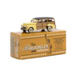 A Brooklin Models 1947 Ford V-8 Station Wagon (BRK83x). Show Model for ModeleX 2000. In yellow