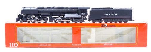 A Rivarossi H0 gauge locomotive. A Union Pacific Challenger 4-6-6-4 tender loco, (1200). 3977, in