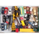 A quantity of white metal and diecast cars and commercial vehicles by various makes. Including; 4x