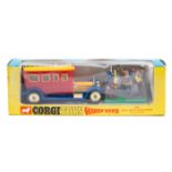 A Corgi Toys Hardy Boys 1912 Rolls Royce Silver Ghost (805). Rolls Royce in red, blue and yellow.