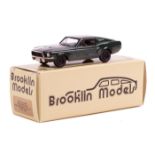 A Brooklin Models 1968 Ford Mustang Steve McQueen “Bullit” B.C.D. 1994 (BRK 24ax). In dark green