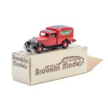 A Brooklin Models 1935 Dodge Van (BRK16b). Miniature Cars USA / Classic & Sports Car. In red with
