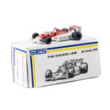 A SMTS ‘The Racing Line No 1’ Arrows A6 Formula 1 racing car. In red and white ‘Grand Prix’