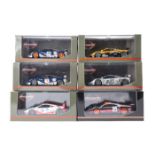 6 Minichamps/Paul’s Model Art 1:43 McLaren F1 GTR. Franck Muller orange/black RN53. Art Sports/