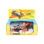 A late 1960’s Corgi Chitty Chitty Bang Bang (266). In its original display box, with all wings, male