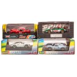 30 1:43 sports/racing cars by various makes. 2x Revell – Porsche 911 1973 and a Ford GT40 LM 1968.