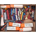 A quantity of 1:87 scale trucks by Wiking etc. for repair/restoration. Including Scania, MAN,