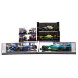 20 ONYX 1:24 / 1:43 racing cars. 8x 1:24 F1 racing cars 6x Williams Renault FW16 – RN2 A. Senna, RN0