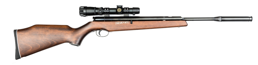 A good .22” Webley Tracker side lever air rifle, number 46266, with Webley Pro System sound