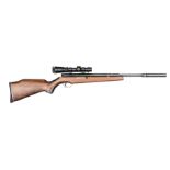 A good .22” Webley Tracker side lever air rifle, number 46266, with Webley Pro System sound