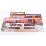 A Hornby Railways Train Set and 3 additional locomotives. Set R758 ‘Night Mail Express’