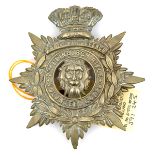 A Vic WM HP of the 2nd Edinburgh Rifle Volunteer Corps. Basically GC (orb of crown missing, one