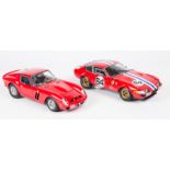 4 1:18 Ferrari. 3x Hotwheels. 1964 250GTO. Plus 2x Daytona – soft top Spyder 365 GTS/4 and a