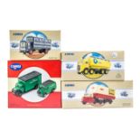 13 Corgi Classic vehicles/sets. 4x 2 vehicle sets – Thames Trader Dropside and Morris 1000 van –