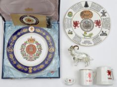 “The Royal Welch Fusiliers Plate” a finely produced porcelain plate by Spode, no 466 of a limited